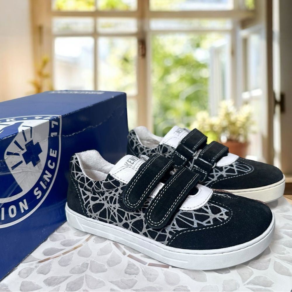 Birkenstock Kids Davao Velcro Two Strap Shoes Sneakers Unisex Boy Girl Size EU 2